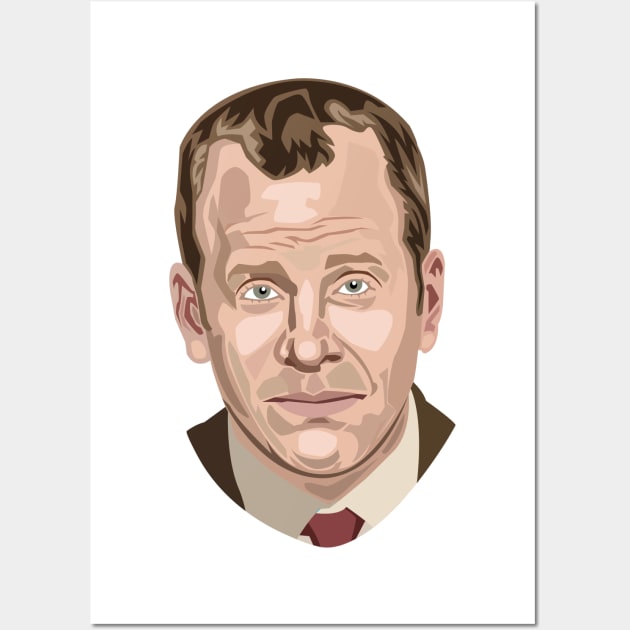 Toby Flenderson - Paul Lieberstein (The Office US) Wall Art by meganyiu